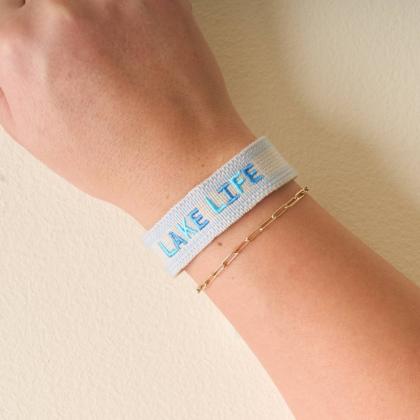 Woven Bracelet-Lake Life