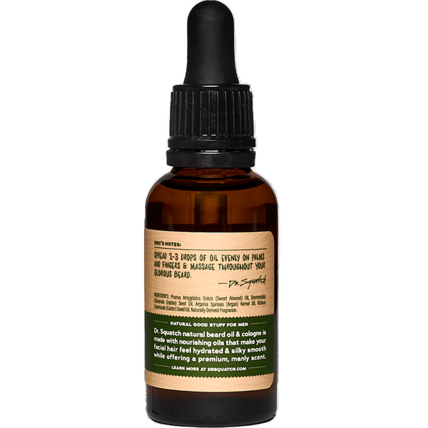 Dr. Squatch Conditioning Beard Oil & Cologne - Woodland Pine