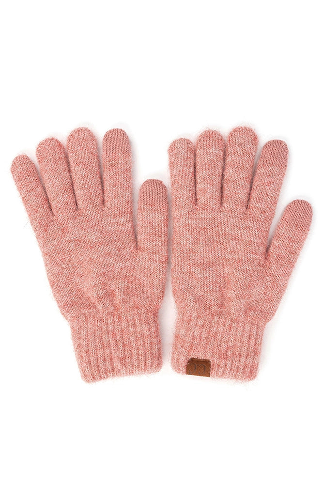 C.C. Heather Knit Gloves