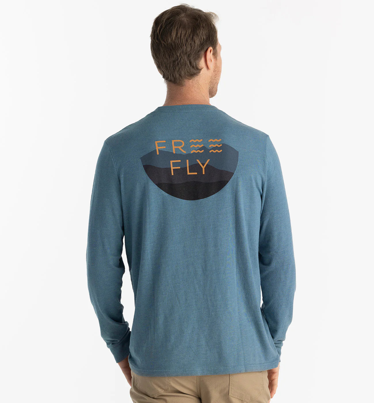 Free Fly Men's Open Range LS Tee