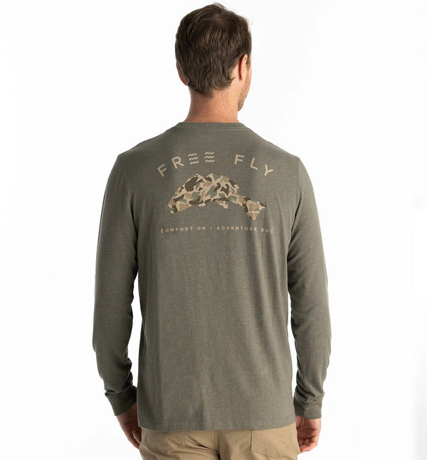 Free Fly Men's Redfish Camp LS Tee